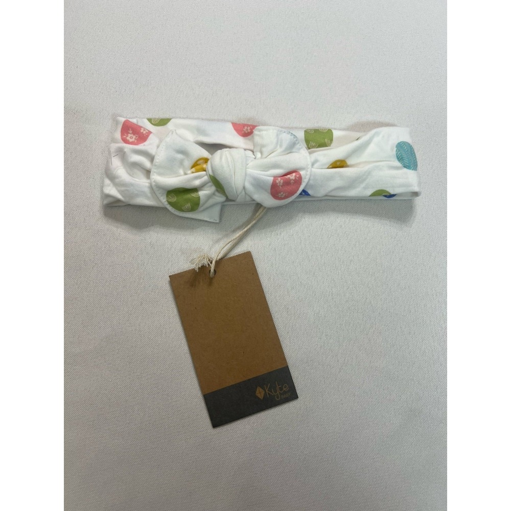 Kyte Baby Easter Egg Bow New With Tags Bamboo 3-6 Months